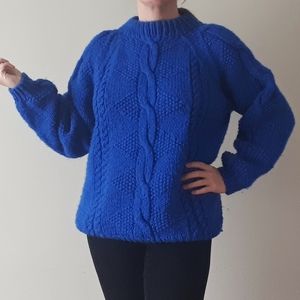Handmade Chunky Cable knit Sweater